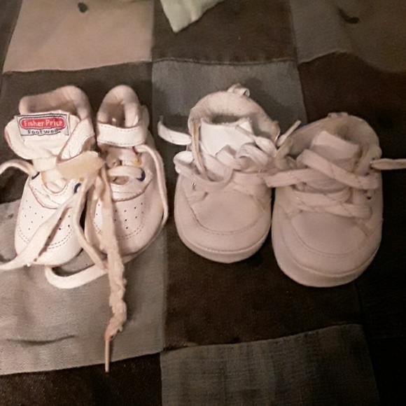 Fisher-Price Other - 2pair of Baby  Soft Bottom  Shoes SIZE  ( 1 ).
